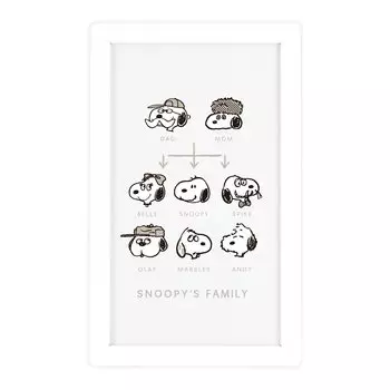 Фоторамка Gourmandies Peanuts Snoopy с USB-портом, AC Tap, тип C, все SNG-778C