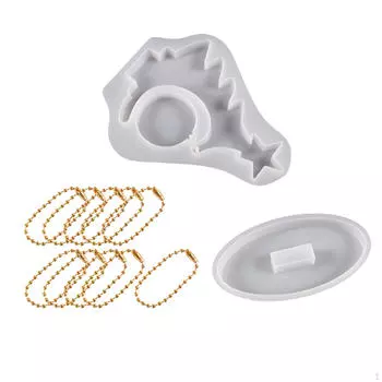 Фоторамка Модель Рождественская елка Форма Настольная вечеринка Инструмент для изготовления ювелирных изделий Ручная работа Художественное ремесло Орнамент with gold chain