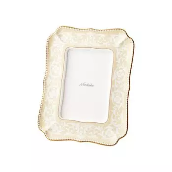 Фоторамка Noritake 20 см 16 см Белое кружево 1 шт Белый костяной фарфор Высота прибл.. / Ширина приблизительная. Н-213Л/Y93581 белый