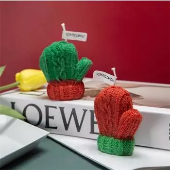 Фотореквизит Ins Тепло Украшение Высоко оцененные свечи Основные бытовые товары Моделирование Реквизит Рождество Моделирование Подарок Милый