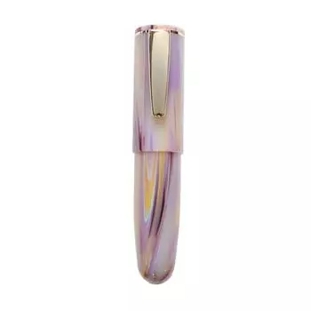 Fountain Pen WANCHER Marble Mini Fountain Pen dropper Milky M 1onewan PoChaCo Milky (Eye type, Marble, Medium)