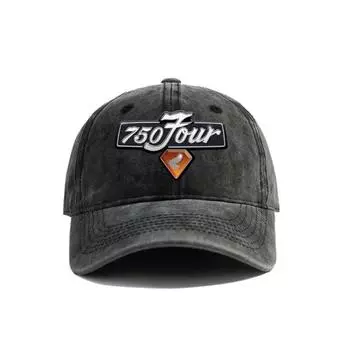 Four Baseball Caps Distressed Hats Dad Cap Men Women Retro Outdoor Adjustable Hats Casual Versatile Sun Protection