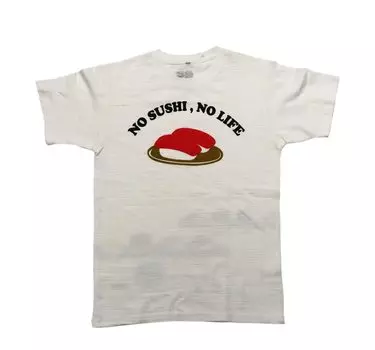 Four Cart Sushi White XL T-shirt