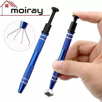 Four Claw Electronic Component Grabber IC Extractor Pickup BGA Chip Picker Patch IC Suck Pen Electronic Repair Tools Dropship золотой