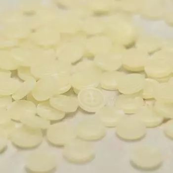 Four-Eye Sleeve Collar Shirt Small Buttons Resin Jewelry Accessories Knitted Cardigan Top Buttons Clothing Accessories 1 #[W1919 four-eye imitation jade beige] 11mm