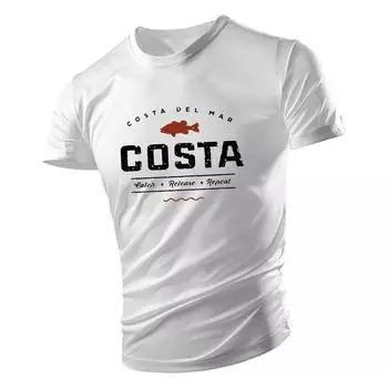 Four Seasons 2023, стильная повседневная мужская футболка в спортивном стиле с 2d принтом устриц, удобная футболка с коротким рукавом и круглым вырезом, быстросохнущая 4XL белый