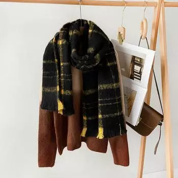 Four Seasons Available New Women S Versatile Haircoat Imitation Cashmere Scarf Warm Medium Scarf Shawl 185*42cm