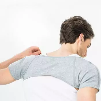 Four Seasons Бамбуковый уголь Теплая защита плеч, защита шеи и плеч, защитное оборудование, поглощающее холод и пот серый