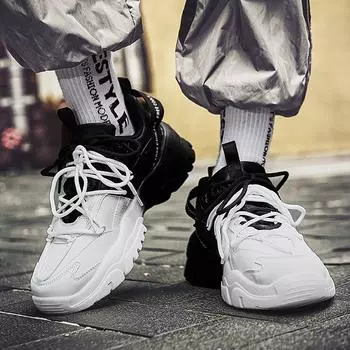 Four seasons explosion Harajuku трендовый цвет, соответствующий модному бренду ретро-туфли для пап, мужские низкие повседневные спортивные универсальные кроссовки 39