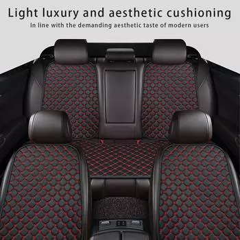 Four Seasons General, чехол для сиденья автомобиля из искусственной кожи Napa, подушка для сиденья в стиле минимализма, износостойкая и