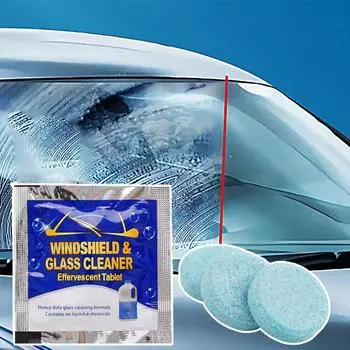 Four Seasons General Motors Windshield Solid Water Effervescent Winter Wiper Концентрат моющего средства для стеклоочистителя Средство для удаления моющего средства