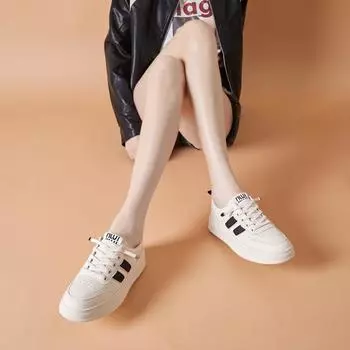 Four seasons new women s low-top sports casual fashion trendy shoes foot cover platform Internet celebrity board shoes 35
