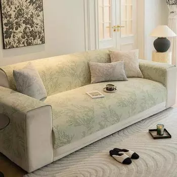 Подушка для дивана Four Seasons Universal Fresh Ink, подушка для дивана из синели, современная простая универсальная ткань для дивана с цветочным принтом 70*70cm