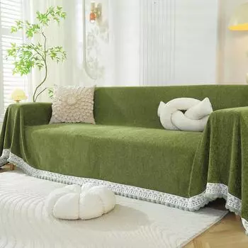 Four Seasons Universal Sofa Towel Non-slip Sofa Cushion All-inclusive Universal Sofa Cover Cover 130*180cm бежевый