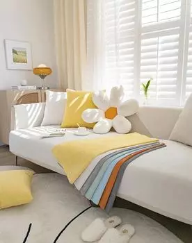Four Seasons Universal Waterproof Sofa Cover Sofa Pet Changing Pad Nordic Modern Solid Color Non-slip Covers For Sofa Protective 90x70