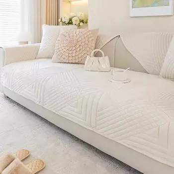 Four Seasons универсальная подушка для дивана, короткое плюшевое полотенце, однотонное нескользящее покрытие для дивана с защитой от царапин, тканевое полотенце для домашнего декора A 70x70