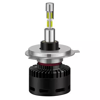 Four-Sided Luminous Led Car Headlight Heat Pipe All-Copper Integrated Design 55W Full Power H4 Car Light Bulb H1