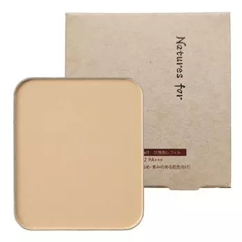Four UV Flower Pact SPF32 Чувствительная кожа Можно удалить мылом Domestic Neo Natural 11 г 1 шт. [Тональный крем] Nature s PA+++ Без добавок (Свет