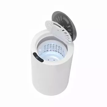 FOVNY Маленький Компактный Нержавеющая Сталь Для Дома Специальное Обезвоживание Маленький Высокоскоростной Дождливый Комнатный Рабочий Зимний Мини-Обезвоживатель Обезвоживатель, 2 кг, Бак,