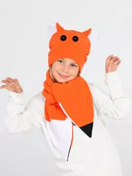 Fox Unisex Hat+Scarf Set
