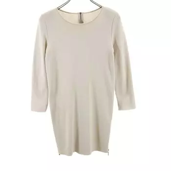 FOXEY 7 minutes sleeve Tunic 38 beige Women Used