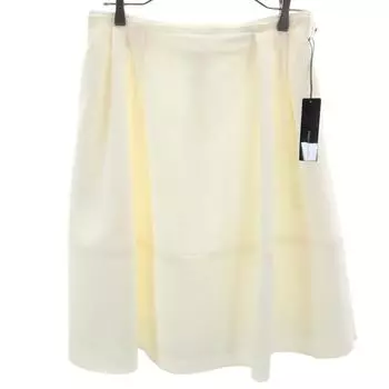 FOXEY NEW YORK made in Japan Midi length flare skirt 40 white Women Used