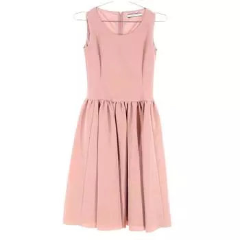 FOXEY NEW YORK Сделано в Японии 40360-NA0FZ122T Платье без рукавов 38 розовый Женский Б/у