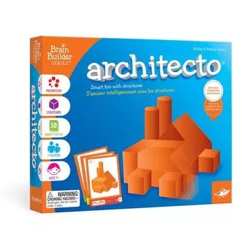 FoxMind Игра-тренировка мозга Архитектурная головоломка Architecto Оригинальный продукт ARCH-BOX