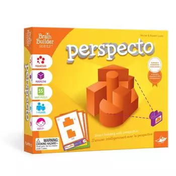 FoxMind Игра-тренировка мозга Perspective 3D Puzzle Perspecto Оригинальный продукт PERS-BOX чистый