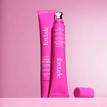 Foxtale Eye Candy Укрепляющий гель для глаз с комбинацией пептидов, борющихся с темными кругами и уменьшающих морщины - 20 мл