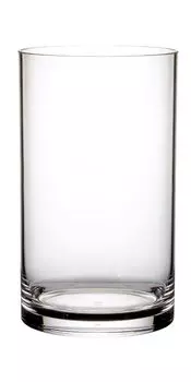 FOYER Небьющаяся ваза для цветов из поликарбоната, стильная, высота 30 см, ширина 17,5 см, большая 2300137