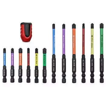 FPZ2 Биты для отверток FPZ3, зеленые, специальный крест, 110 мм 65mm FPH