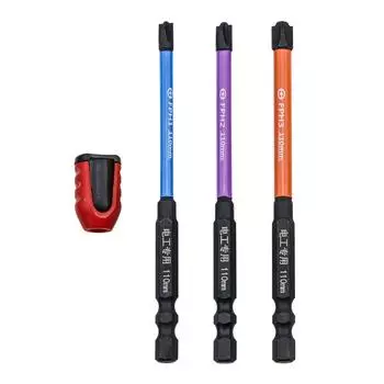 FPZ2 Биты для отверток FPZ3 Зеленый Красный Специальный крест 110 мм 65mm FPH