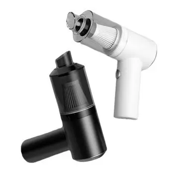 fr 120 Вт Автомобильный Пылесос USB Перезаряжаемый 6000 об/мин Портативный Пылесос для Дома Выкл. Black