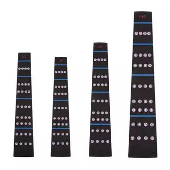 fr 2шт. Скрипичный слог, наклейка, самоклеящаяся бумага, сменные аксессуары для скрипки 4/4