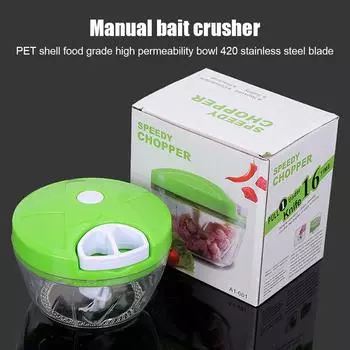 fr Смешивание приманок Соковыжималка Креветки Мясорубка Рыбалка Изготовление Приманки Инструмент (500мл)