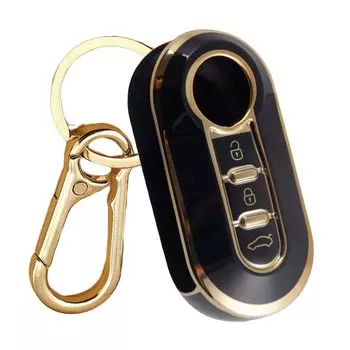 FRACTAL CREATION ABARTH695 ABARTH695 Panda Compatible Key Case, Key Cover, Carabiner Hook, Abarth 595