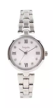 Fragola Nickel Free White Pearl Metal Watch Silver [Подписаться] N04521A-2 SV/PU женские фиолетовый