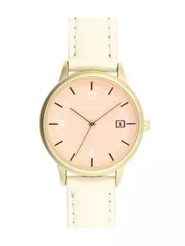 Fragola Plus Antibacterial Strap Watch IV Ivory [Follow] E04220A-1 Women s