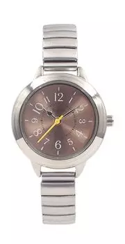Fragola Watch 10 ATM Water Resistant Bellows Watch Silver [Follow] N04023A-5 SV/MOC Women s коричневый