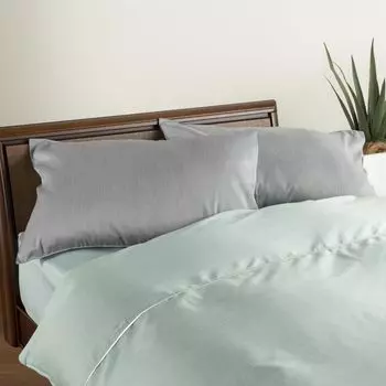 France Bed Pillowcase Single x Gray Pillow Disinfecting Fujiyama Ori Washable Made in Japan 360369170 (50 70cm) LT Case