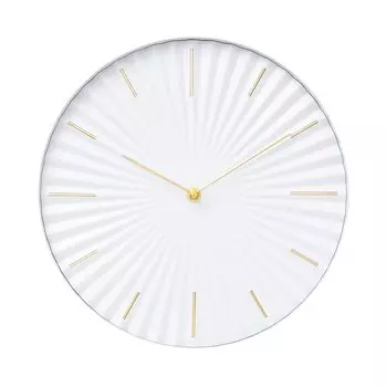 Francfranc Radiate Wall Clock White