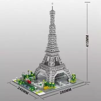 Франция, Эйфелева башня, популярные корейские игрушки
