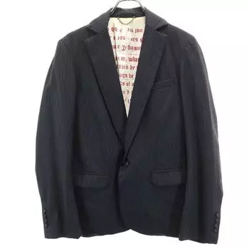 FranCisT_MOR.K.S. made in Japan Back print stripe pattern tailored jacket Men s Used