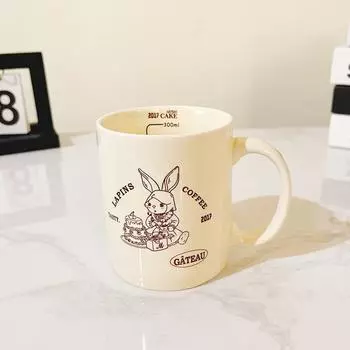 Французская элегантная кружка керамическая чашка высокоценная чашка для воды чашка для молока и кофе чашка для послеобеденного чая 350ml