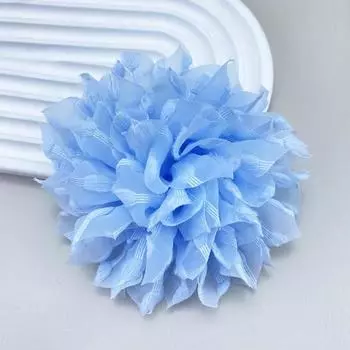 Французская брошь с цветочным принтом, женское платье, костюм, корсаж, новая кружевная брошь с цветочным принтом в горошек синий