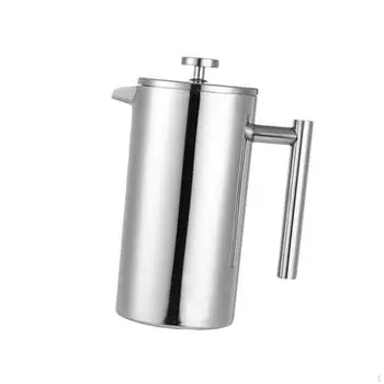 Французская кофеварка с фильтром, чайник для эспрессо, чайник для кухни и офиса 1500ml