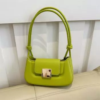 Французская личность тренд модная сумка-мессенджер 2024 новый темперамент иностранный стиль простая текстура сумка через плечо чёрный