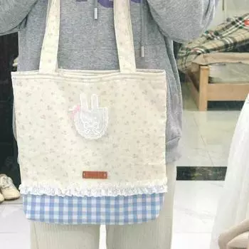 Французская мода Niche Большая сумка через плечо с принтом в стиле пэчворк Все для поездок на работу Сумка подмышкой