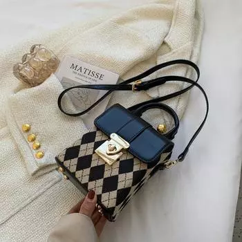 Французская нишевая дизайнерская сумка, новинка весны 2023, женская сумка, популярная популярная сумка через плечо, ручная маленькая квадратная сумка интернет-знаменитостей one size